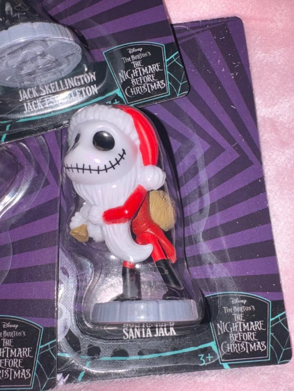Set of (5) New Nightmare Before Christmas Mini Figures Cake Toppers Toys Sealed